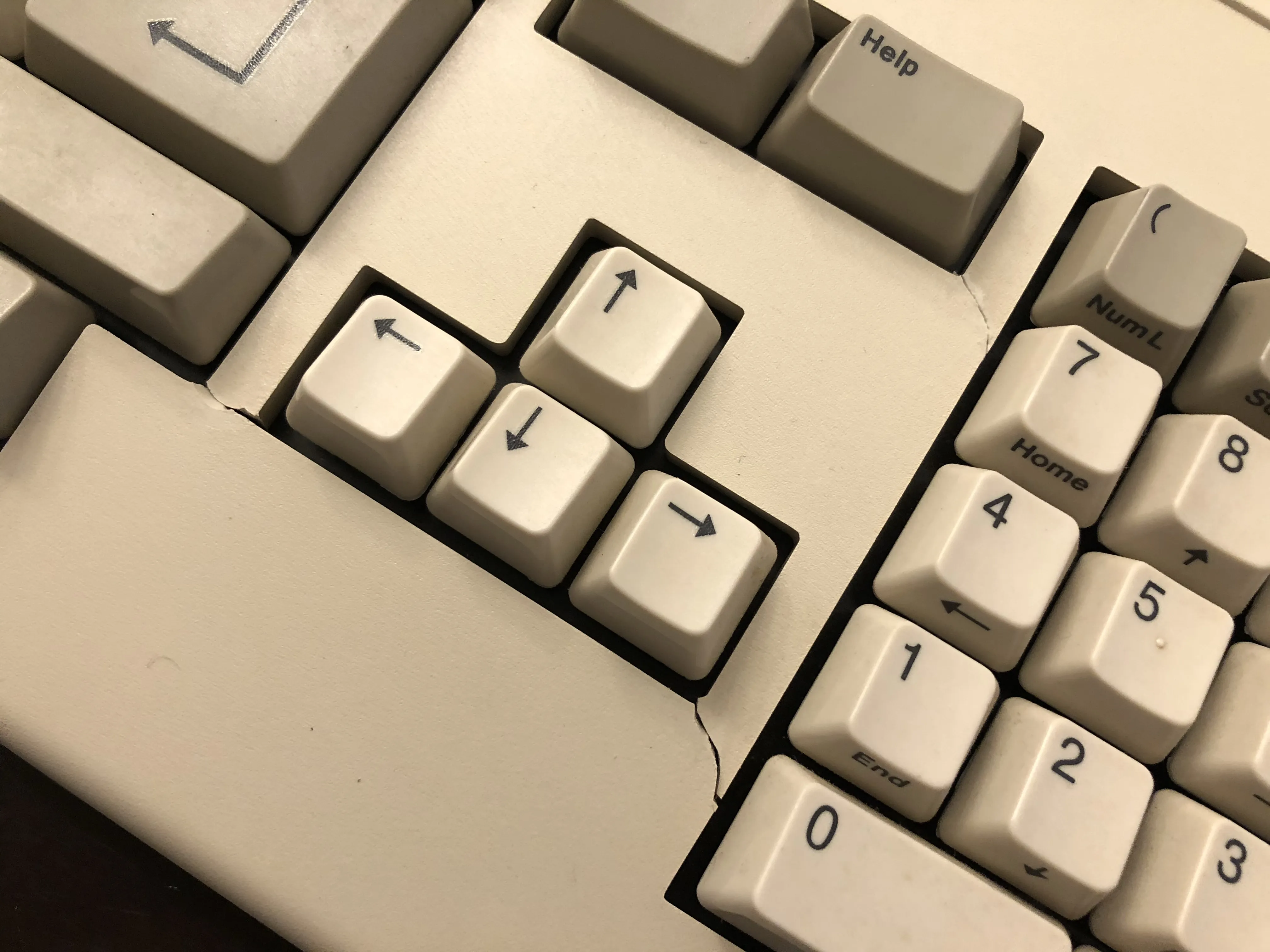 Amiga 500 arrow keys